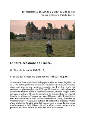En terre ecossaise de france