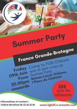 Fgb 45 affiche summer party