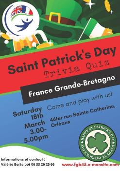 Fgb affiche saint patrick